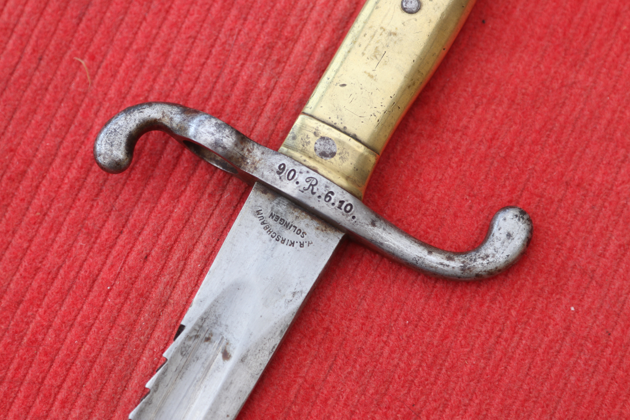 Baïonnette 1871 régimentée avec dents de scie – stampa 2
