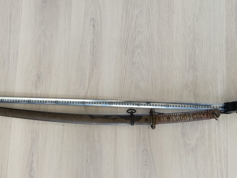 Authentieke WW2 Japanese NCO Shin Gunto Type 95 . – Bild 5