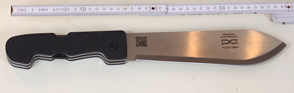 Klappbare Machete "PocketChete" von Jörg Sprave – pilt 6