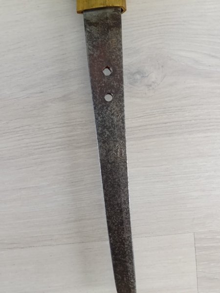 Authentieke Japanse WW2 Shin Gunto Type 98 , gesigneerd en dated . – Bild 3
