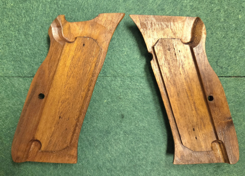 Holzgriffschalen für Brünner CZ 75 / CZ 85. Top Zustand – Bild 2