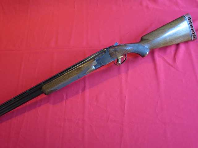 Bockdoppelflinte FN Browning B25 Trap Superposed 76er Läufe 12/70 – Bild 1