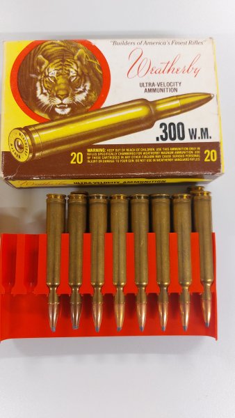 .300 Weatherby Magnum 35 Patronen – Bild 2