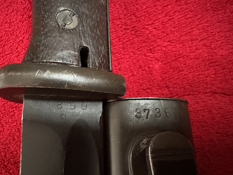 +++ Original 2. WK - Wehrmacht K98 Bajonett Coppel G.m.b.H. - Sammlerstück- Gut erhalten selten so! – Bild 4