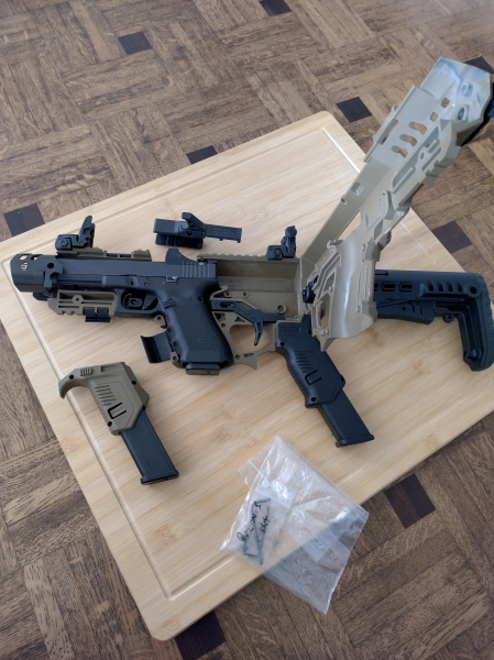 Anschlagschaft für Glock Pistolen Recover P-IX+ – Bild 2