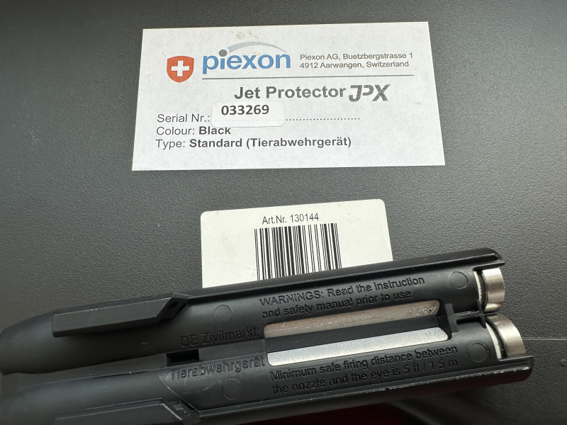 +++Das Beste für Verteidigung ! Piexon -Jet Protector JPX- Neu eingeschweißt aus Sammlung! Sehr gut – Bild 3
