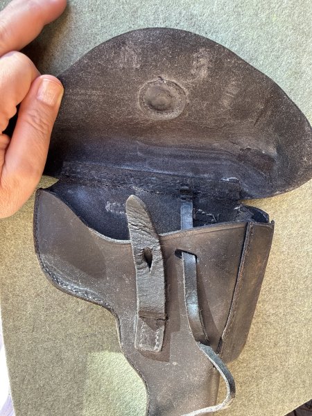 Pistolentasche, Original, Behördenholster, wahrscheinlich Walther PP – Bild 3
