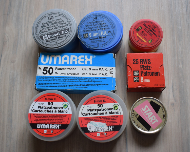 Konvolut Knallpatronen 6mm,8mm,9mm – Bild 1