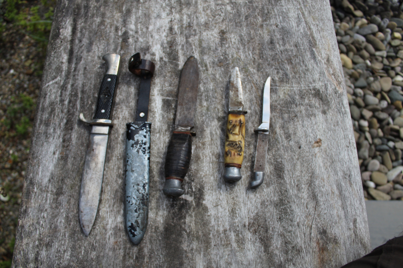 4 MESSER FAHRTENMESSER HJ?? 4 PFADFINDERMESSER JUGENDMESSER – Bild 4