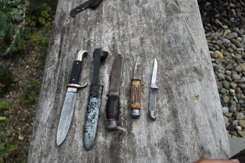 4 MESSER FAHRTENMESSER HJ?? 4 PFADFINDERMESSER JUGENDMESSER – Bild 3