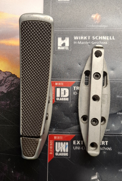 Anschütz Alu Hakenkappe mit Grundplatte – Bild 2