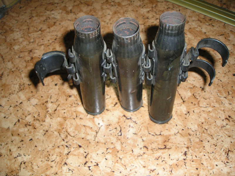 3 Stück 20mm BMK Stahlhülse Panzer Marder ORIGINAL ZUSTAND – Bild 3