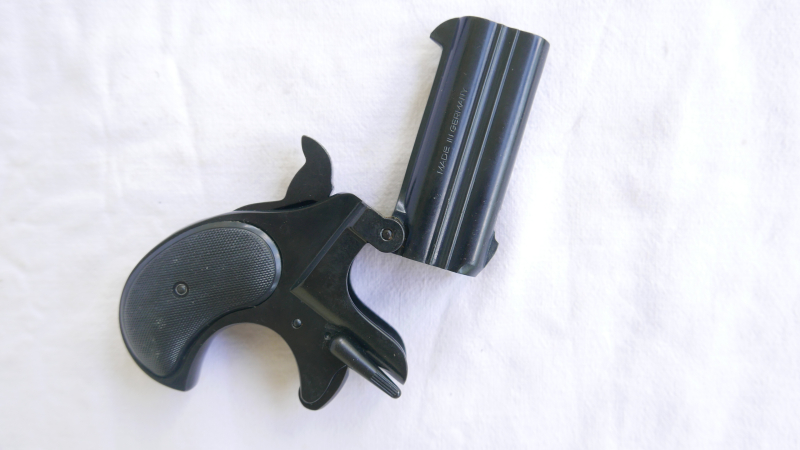 Röhm Derringer Kal. 4mm R lang, ungeschossen, OVP – Bild 4