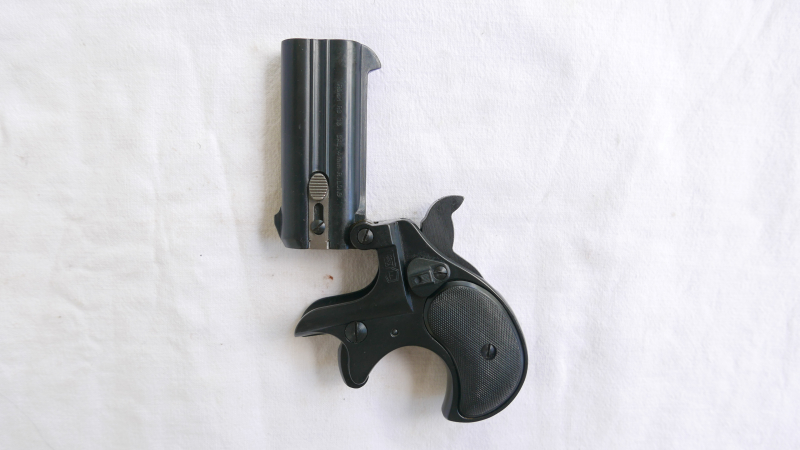 Röhm Derringer Kal. 4mm R lang, ungeschossen, OVP – Bild 3