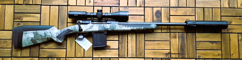Savage Impulse Predator Geradezug-Repetierbüchse Kal.6,5 Creed. Hawke ZF 2,5-10 x 50,Schalldämpfer – Bild 2