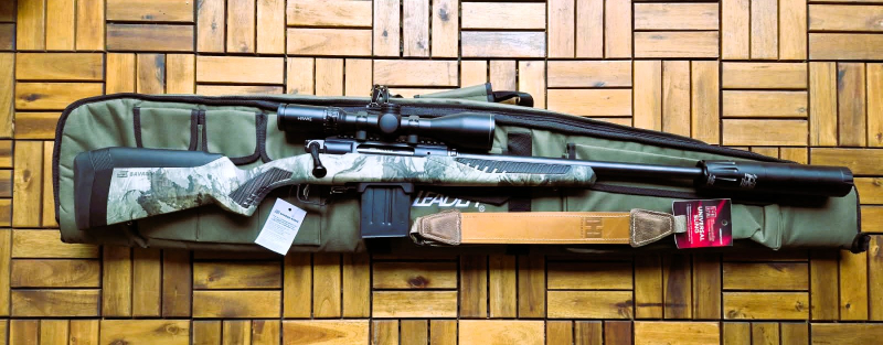 Savage Impulse Predator Geradezug-Repetierbüchse Kal.6,5 Creed. Hawke ZF 2,5-10 x 50,Schalldämpfer – Bild 3