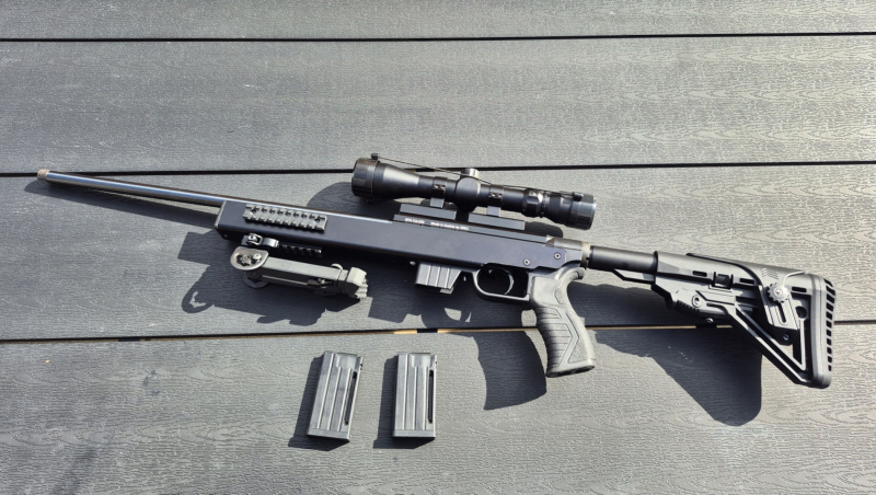 ISSC SPA ATS Geradezug .22 Repetierbüchse – Bild 3