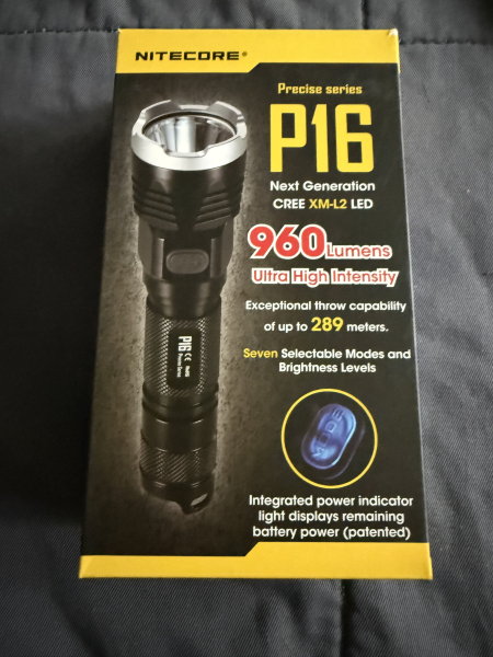 Taschenlampe, Nitecore P16 – Bild 1