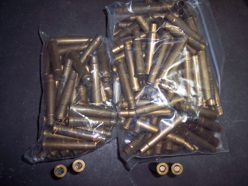 Messinghülsen .303 britisch Lee Enfield, Webley Vickers DachbodenfundDachbodenfund – Bild 1