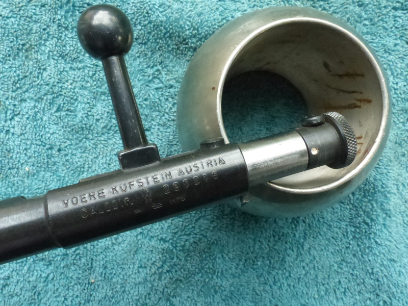 Voere Einstecksystem für Mauser 98,7x57/7x64, .22LR – Bild 5