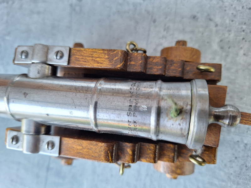 Kanone, Schiffsgeschütz, Dikar Spain Kaliber .45 Schwarzpulver – Bild 2