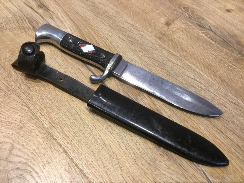 HJ Messer Fahrtenmesser Christianswerk Solingen 1940 – Bild 1