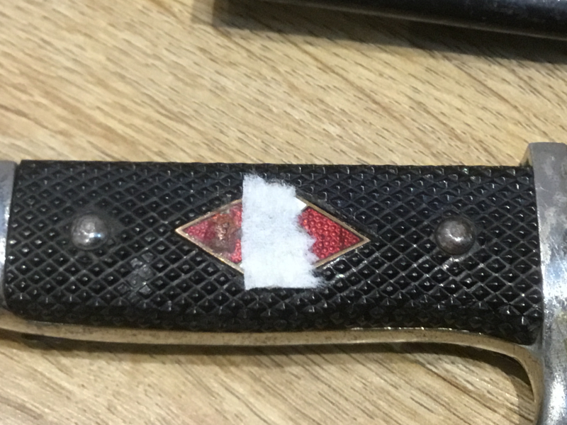 HJ Messer Fahrtenmesser Christianswerk Solingen 1940 – Bild 4