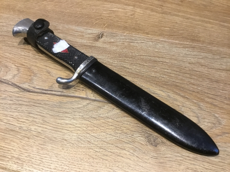 HJ Messer Fahrtenmesser Christianswerk Solingen 1940 – Bild 6