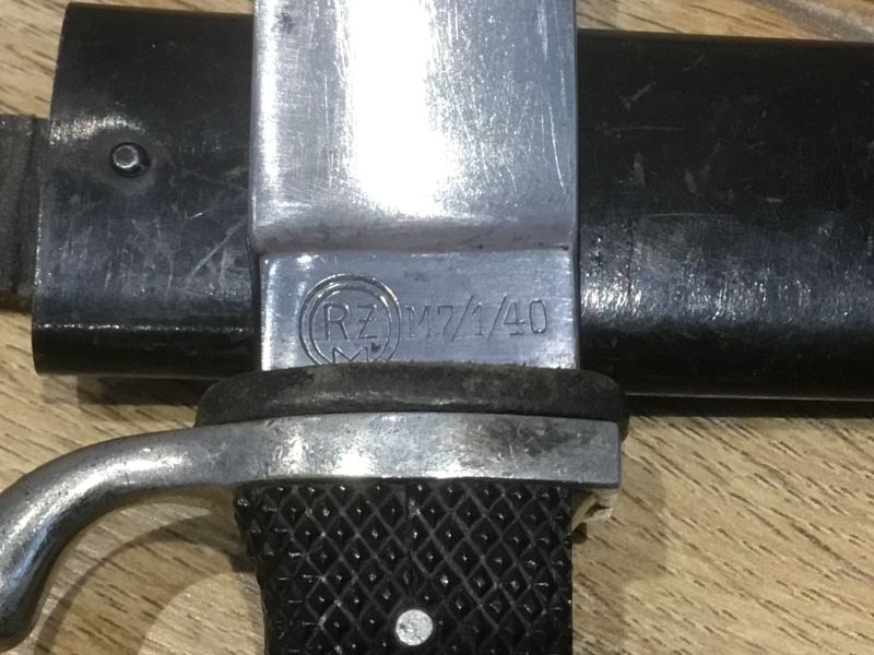 HJ Messer Fahrtenmesser Christianswerk Solingen 1940 – Bild 3