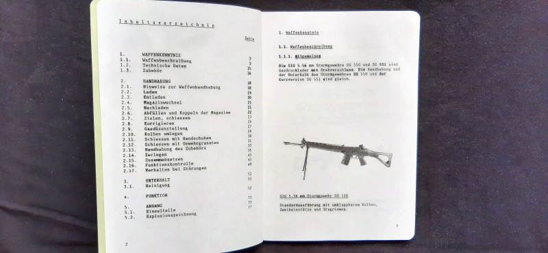 Anleitung für SIG 550 SIG 551 – Bild 2