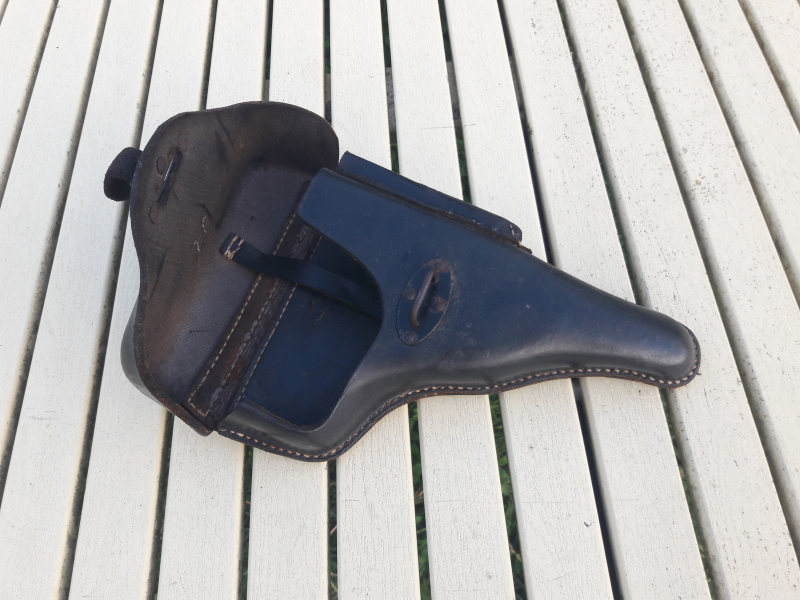 ORIGINAL Koffertasche P38 ( bdr 42 ) Holster Pistolentasche Wehrmacht 2WK WK2 WW2 – Bild 1