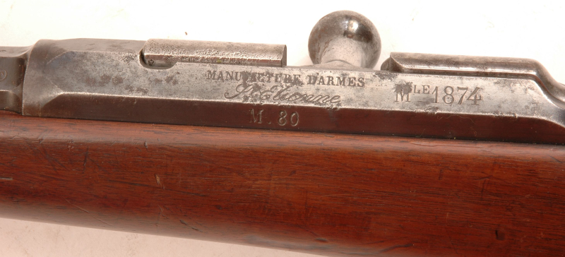 selten: franz. Gras Gewehr mit dt. Kennzeichnung, WK I – stampa 4