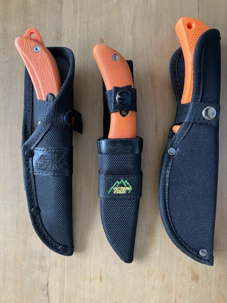 3 Jagdmesser Bundle: EKA SwingBlade Outdoor Edge SwingBlaze Wald & Forst – Bild 5