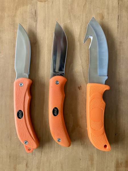 3 Jagdmesser Bundle: EKA SwingBlade Outdoor Edge SwingBlaze Wald & Forst – Bild 2