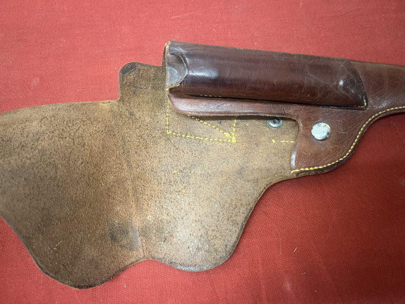 Altes hochwertiges Lederholster für Luger Parabellum – vermutlich US- oder südamerikanische Fertigun – Bild 3