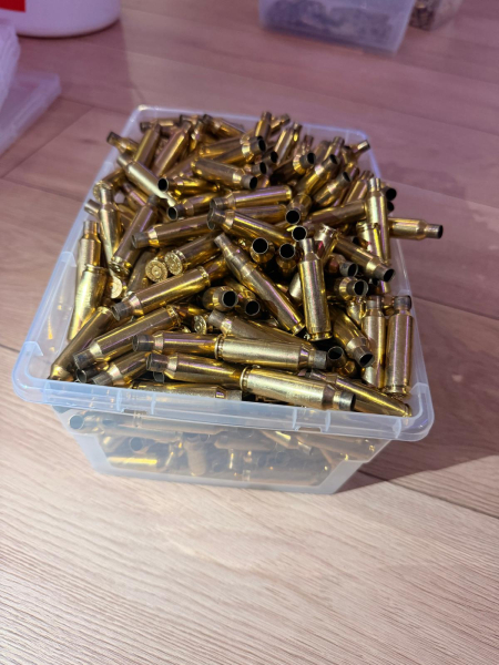 S&B 6,5 Creedmoor Hülsen – einmal verschossen – gleiche Charge – ca. 520 Stück – Bild 1
