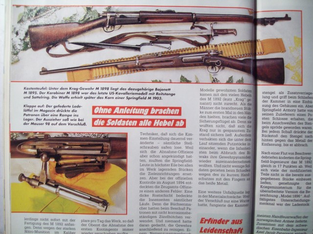 Visier - Heft : ** Krag-Jörgensen-Gewehre ** – Bild 1