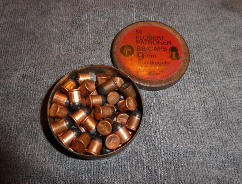 9mm Flobert Rundkugel 50 Stück Dynamit Nobel – Bild 1