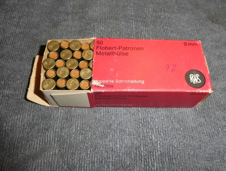 9mm Flobert Doppelschrot 50 Stück RWS – Bild 1