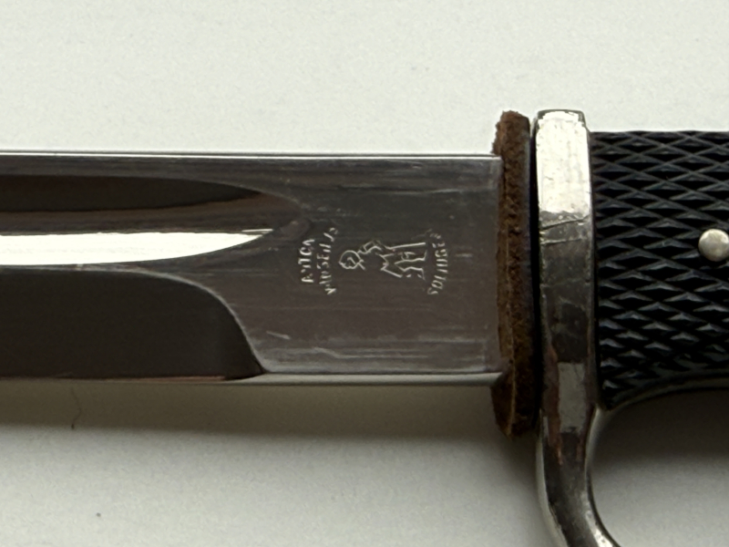 Bajonett/Seitengewehr K98 im Koppelschuh mit Quaste – Bild 2