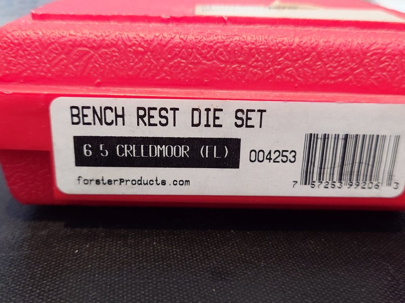 Forster Bench Rest Matrizen 6,5 Creedmoor 004253 – Bild 3