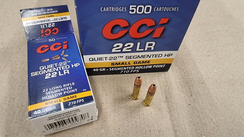 .22LR 40grs CCI Quiet-22 Segmented HP 50 Stk. No. 970 # – Bild 1