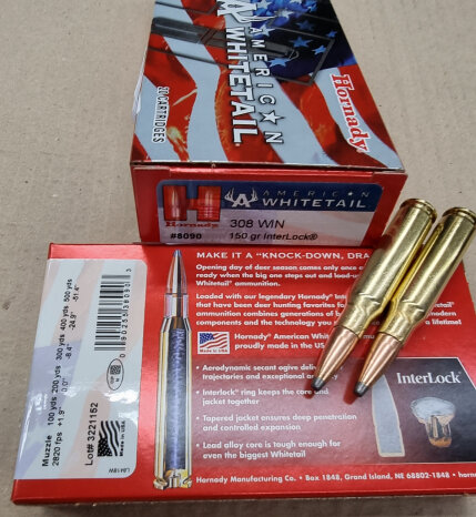.308Win/150 grs. Hornady Superformance InterLock 20 stk. 80938 # – Bild 1