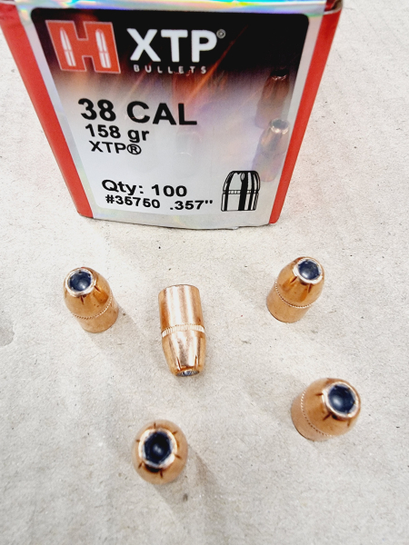 .357/158grs Hornady XTP Geschosse No.35750 100 stk. – Bild 1
