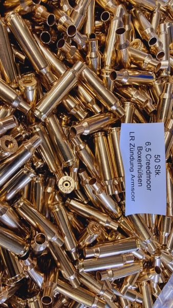 6,5 Creedmoor, Boxerhülsen für LR Zündung Armscore 50 stk. – Bild 1
