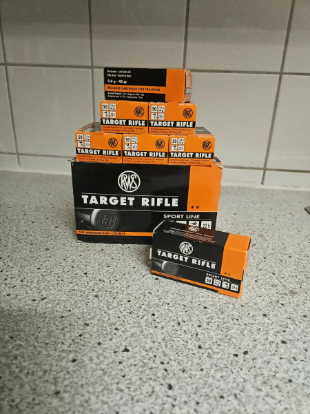 RWS .22 lfb. Target Rifle 800 Schuß – Bild 3