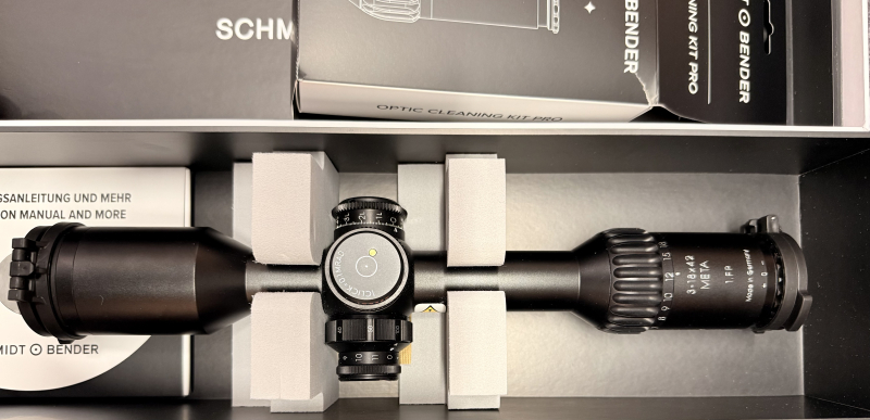 Schmidt & Bender 3-18x42 Meta FFP SBX 0,1 MRAD, CCW, DT23 LT/ ST ZC LT für 2799,-- nur 1x mit DT mög – Bild 3