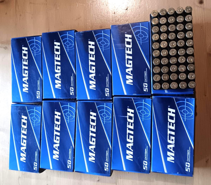 500 Hülsen Magtech 357mag einmal abgeschossen – Bild 1
