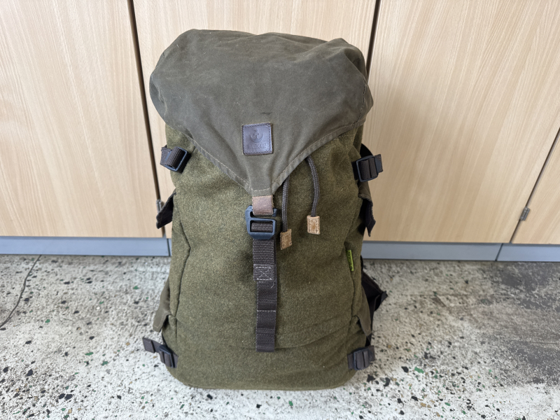 Jagdrucksack Waldkauz Husarenstück moosgrün Loden – Bild 1