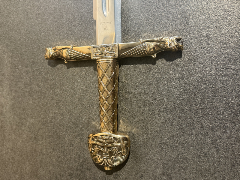 Marto Toledo Spanien Schwert Joyeuse Karl der Große Prunkschwert Deko – Bild 2